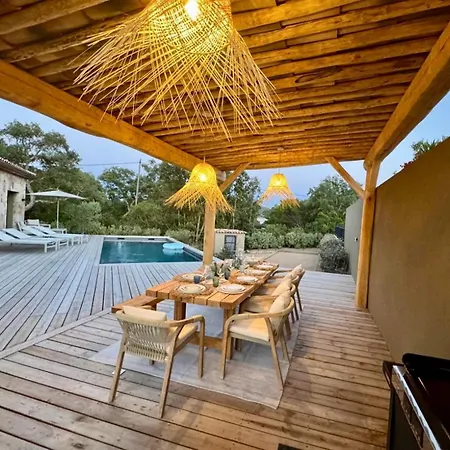 La Frassolo - Belle Terrasse Avec Piscine Ferienhaus Lecci